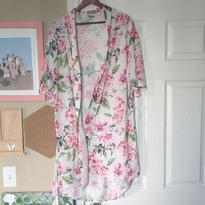 Show Me Your MuMu Pastel Floral Cover-Up
